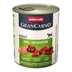 GRANCARNO Adult - marhahús, kacsaszív 800g