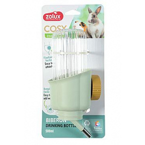 Napáječka hlodavec COSY květina 500ml zelená Zolux Napáječka hlodavec COSY květina 500ml zelená Zolux