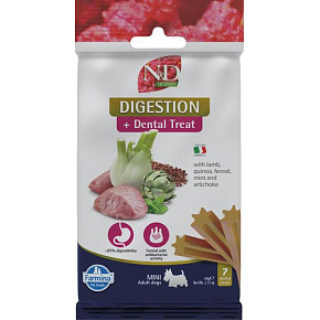 Farmina Quinoa Dog Digestion Adult Mini 60g jutalomfalat Farmina Quinoa Dog Digestion Adult Mini 60g jutalomfalat