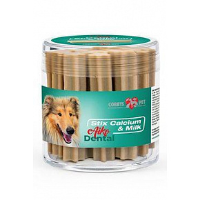 Aiko Dental Stix Calcium&Milk csemege 6,4cm/220g