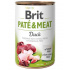 Brit Paté & Meat Kacsa 400 g konzerv