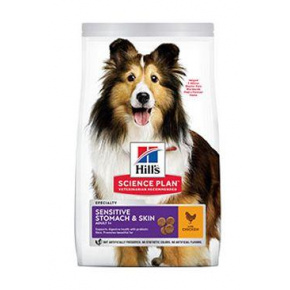 Hill konzervdoboza. SP Sensitive Adult Medium csirke 2,5kg