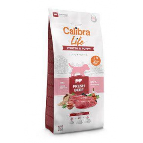 Calibra Dog Life Starter&Puppy Friss marhahús 750g