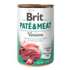 Brit Dog con Paté & Hús Szarvashús 400g