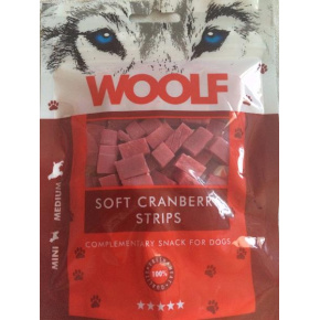 Pamlsok Woolf Dog Áfonya Soft Strips 100 g