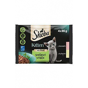 Sheba pocket Junior Mix válogatás 4x85g