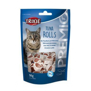 Trixie Premio tonhalas tekercs tonhalas/csirkés macska 50g