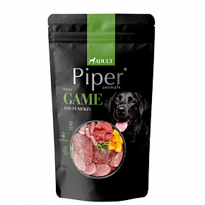 NEW PIPER vadhússal és sütőtökkel, kutyáknak tasak 150 g NEW PIPER vadhússal és sütőtökkel, kutyáknak tasak 150 g