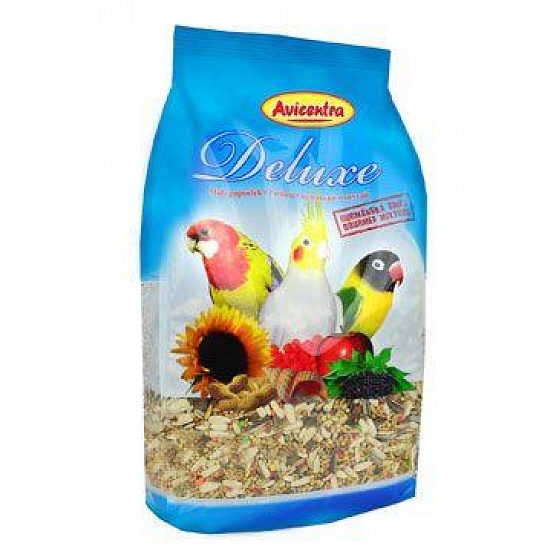 Avicentra Deluxe kis és közepes papagáj 1kg