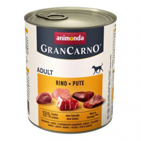 GRANCARNO Adult - marhahús, pulyka 800g