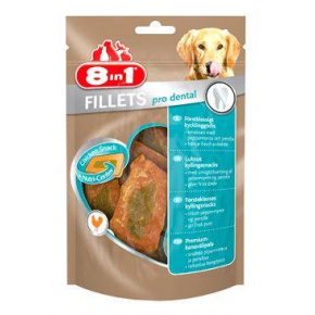 Pochoutka 8in1 Fillets pro Dental S 80g