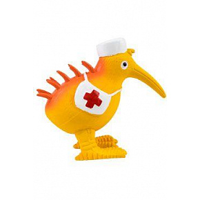 Kutyajáték NURSE latex,nyikorgó,narancssárga 13cm Kiwi Kutyajáték NURSE latex,nyikorgó,narancssárga 13cm Kiwi
