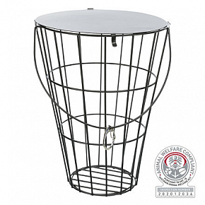 Szénakosár fedéllel, felakasztható, 9/16 × 21 cm