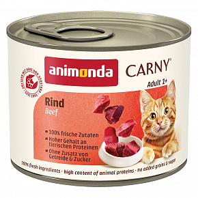 ANIMONDA konzerv CARNY felnőtt - marhahús 200g ANIMONDA konzerv CARNY felnőtt - marhahús 200g
