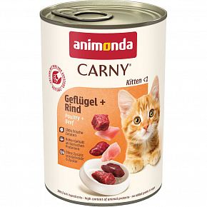 ANIMONDA CARNY Cica konzerv - marhahús + baromfi 400g