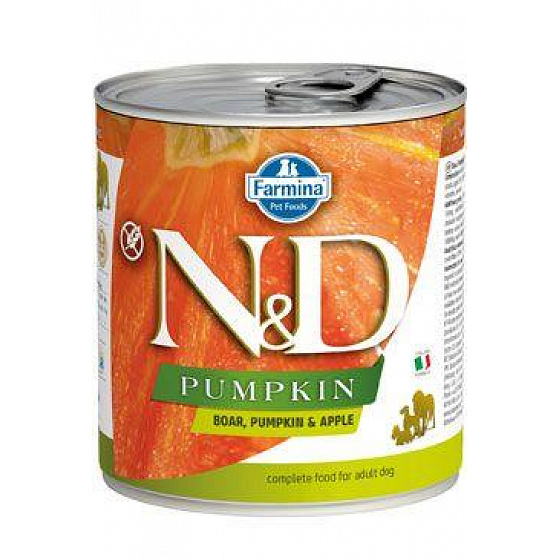 N&D DOG PUMPKIN Adult Vadkan és alma 285g
