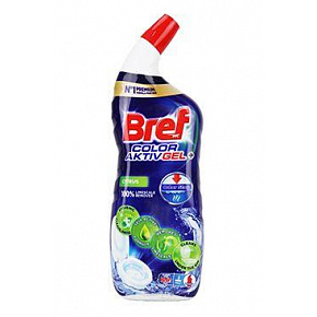 Wc tisztító Bref Excellence Color Aktiv+Citrus gél 700ml