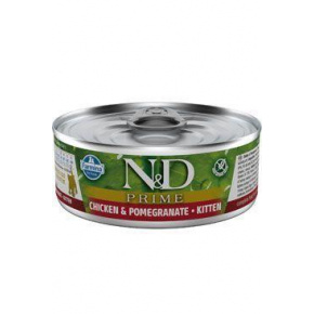 N&D CAT PRIME cica csirke és gránátalma 70g