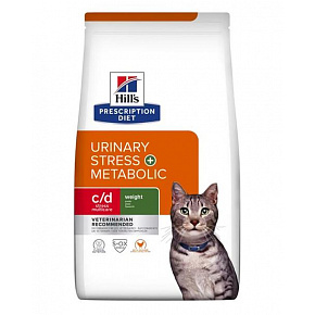 HILLS Diet Feline c/d Urinary Stress + Metabolic ÚJ 1,5 kg HILLS Diet Feline c/d Urinary Stress + Metabolic ÚJ 1,5 kg