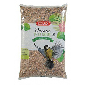 Takarmány a kültérre. madarak Válogatott magvak keveréke 5kg Zolux