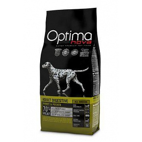 Optima Nova Dog GF Adult Digestive Nyúl&Burgonya 2kg