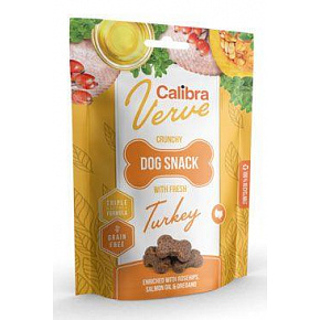 Calibra Dog Verve ropogós snack friss pulyka 150g Calibra Dog Verve ropogós snack friss pulyka 150g