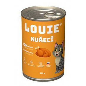 Louie Cat konz. Csirke prebiotikumokkal 400g Louie Cat konz. Csirke prebiotikumokkal 400g