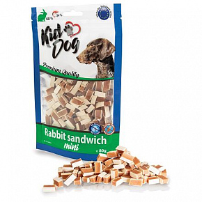 KIDDOG MINI nyúl szendvics 80 g KIDDOG MINI nyúl szendvics 80 g