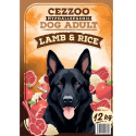 CEZZOO Hypoallergenic Dog Adult Lamb & Rice 12kg