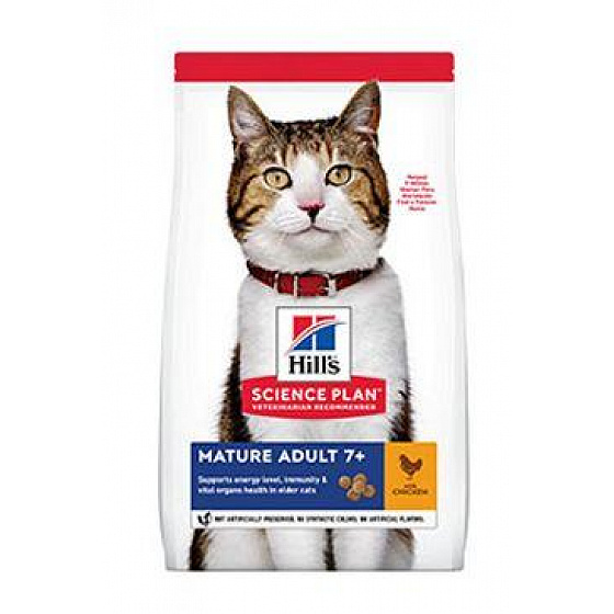 Hill Fel. SP Mature Adult 7+ Csirke szárazon 1,5kg