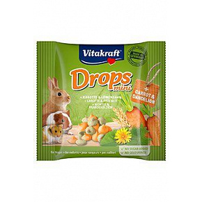 Vitakraft minden rágcsáló poch. Carotties mini cseppek 40g