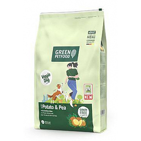 Green Petfood burgonyával és borsóval kutyáknak 900g