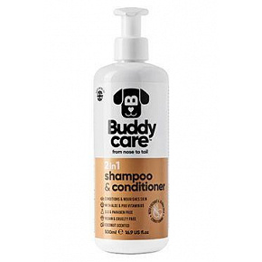 Šampon a kondicionér pro psy Buddycare 2v1 Cocon.500ml