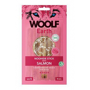 WOOLF Earth temetkezés. NooHide S Sticks lazaccal 90g WOOLF Earth temetkezés. NooHide S Sticks lazaccal 90g