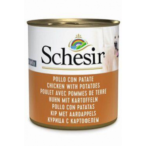 Schesir Dog Cons. Felnőtt csirke/burgonya 285g