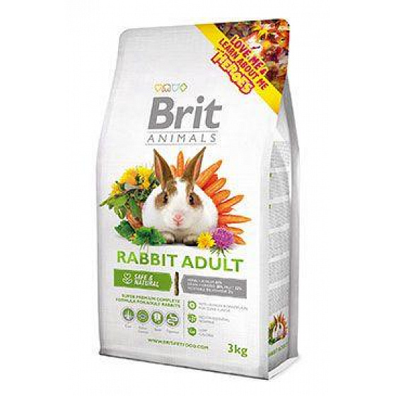 Brit Animals Nyúl Adult Complete 3kg