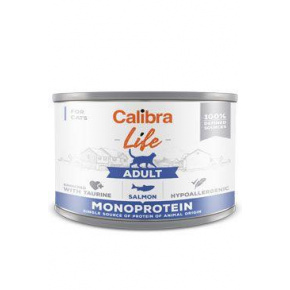 Calibra Cat Life Cons.Felnőtt lazac 200g