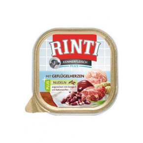 Rinti Dog Kennerfl. kád baromfiszív + tészta 300g