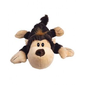 Kong Dog Cozie Naturals juhász-juhász-juhász játék sípolóval, poliészter, M