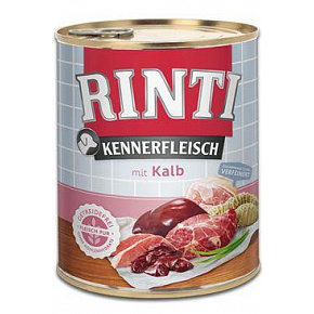 Rinti Dog Kennerfleisch borjúhús konzerv 800g Rinti Dog Kennerfleisch borjúhús konzerv 800g