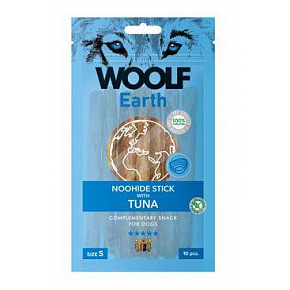 WOOLF Earth temetkezés. NooHide S Sticks tonhallal 90g