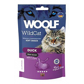 WOOLF WildCat Félnedves Snack Kacsa 50g