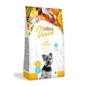 Calibra Dog Verve GF Junior Junior Small Csirke és kacsa 6kg