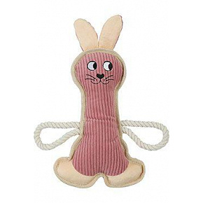 BUDDY nyuszi rózsaszínű kutyajáték Zolux