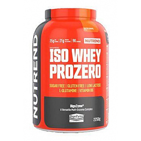 Nutrend ISO WHEY PROZERO sós karamell 2250g