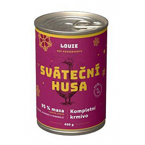 Louie Dog konz. Ünnepi liba 400g Louie Dog konz. Ünnepi liba 400g