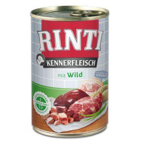 Rinti Dog Kennerfleisch vadhús konzerv 400g