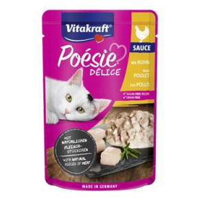 Vitakraft Cat Poésie DéliSauce csirke zseb 85g