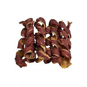 Delikát spirálok 15cm sertésbőr kacsával 10db Delikát spirálok 15cm sertésbőr kacsával 10db