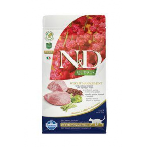 N&D Quinoa CAT Weight Management Bárány & Brokkoli 1,5kg